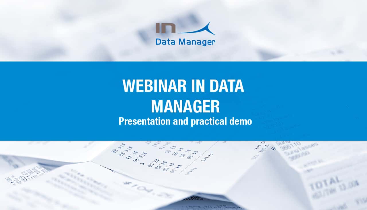 Webinar of IN Data Manager 23th April 2020